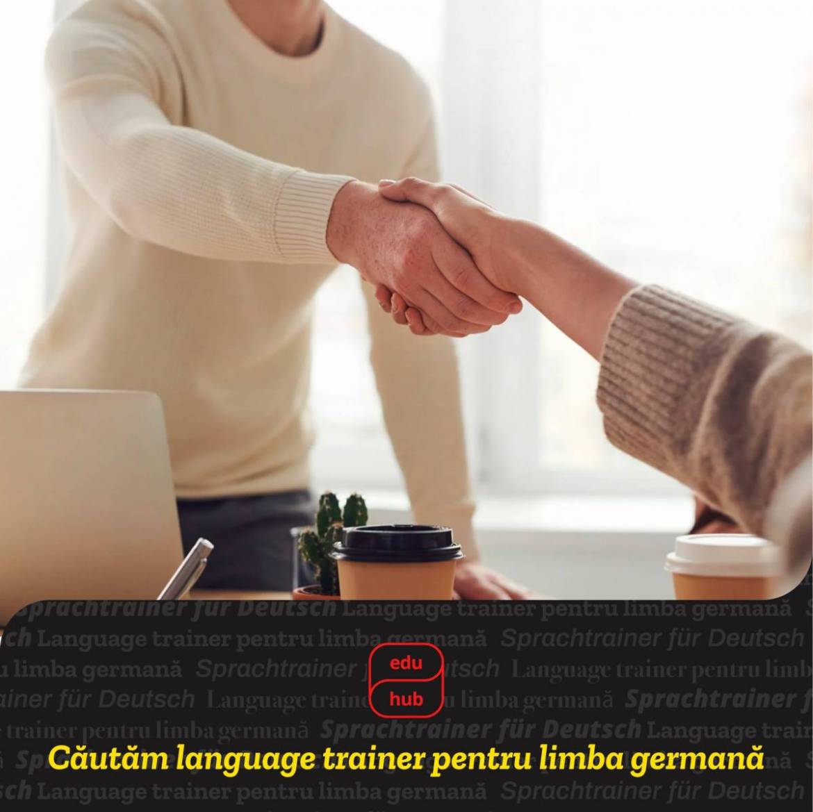 Oportunitate angajare – Junior Language Trainer Germană